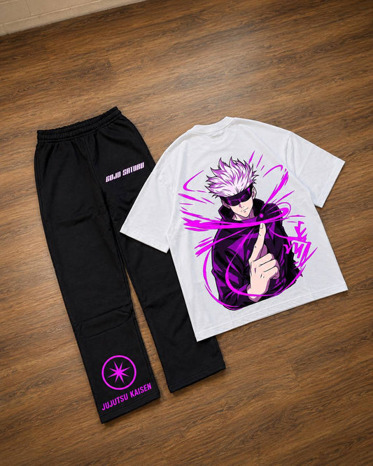 ENSEMBLE GOJO VIOLET OVERSIZE PREMIUM QUALITY