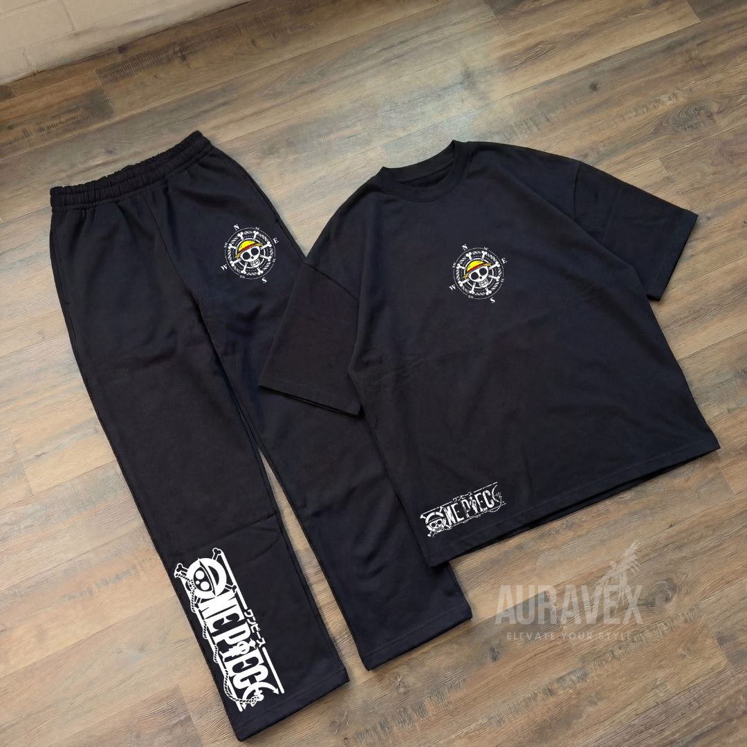 ONE PIECE “MUGIWARA” – OVERSIZED SET (T-SHIRT + JOGGER)