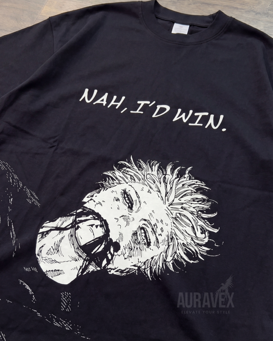 GOJO “NAH, I’D WIN.” OVERSIZED T-SHIRT