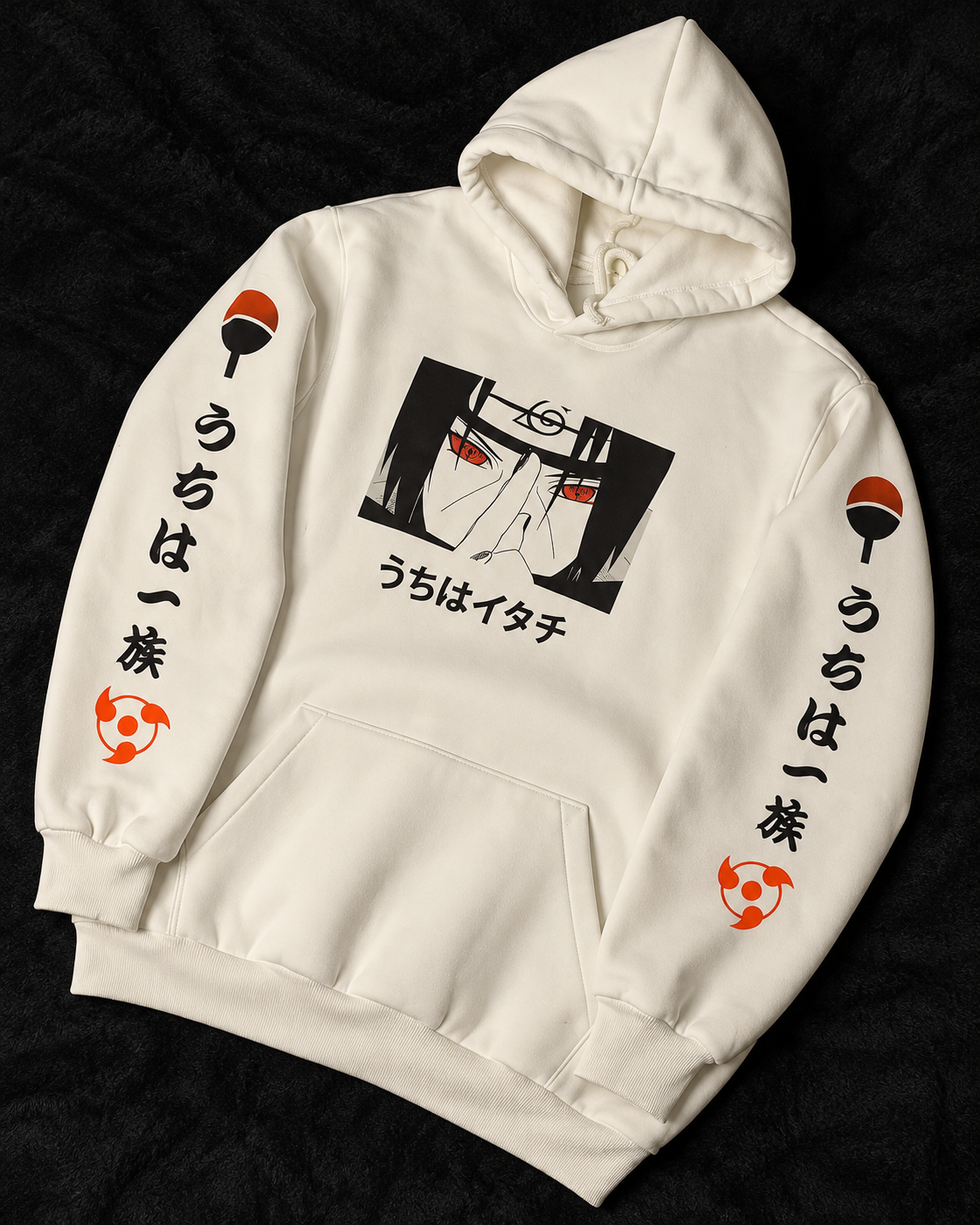 ITACHI FACE OVERSIZE HOODIE