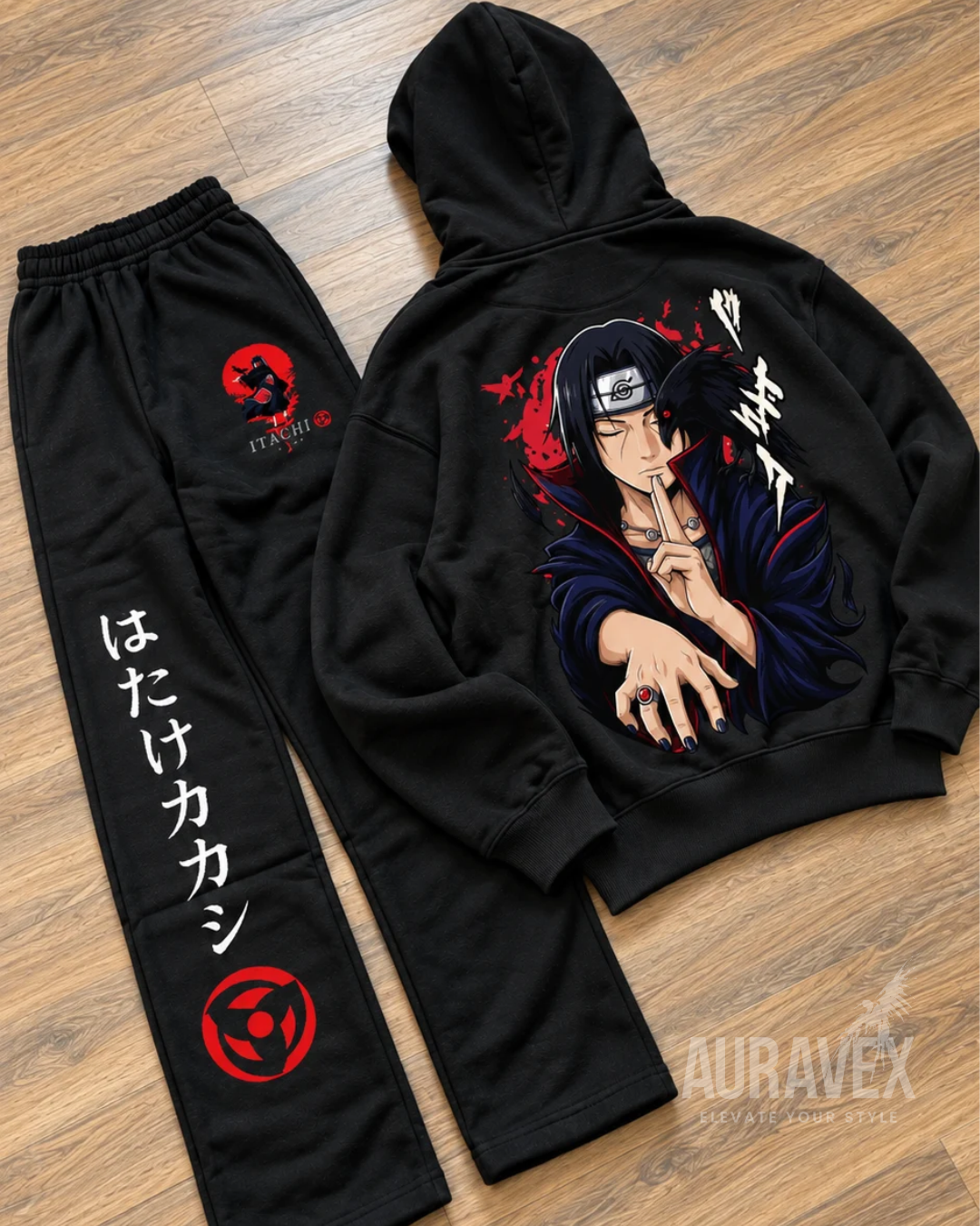 ENSEMBLE UCHIHA ITACHI RED OVERSIZE