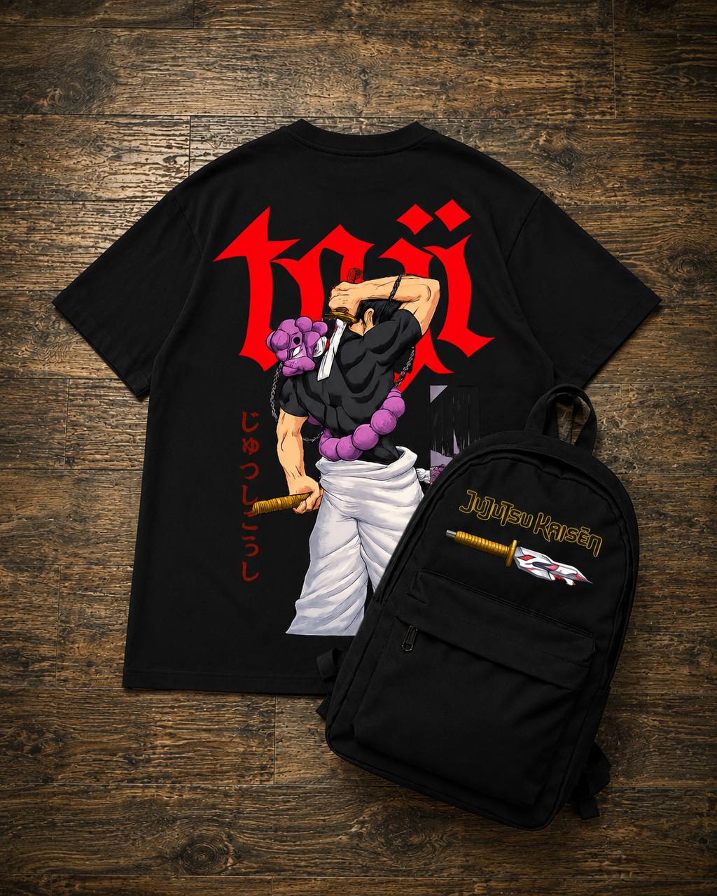 TSHIRT & CARTABLE TOJI