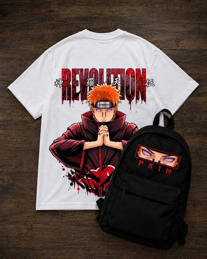TSHIRT & BACKPACK PAIN PREMIUM QUALITY