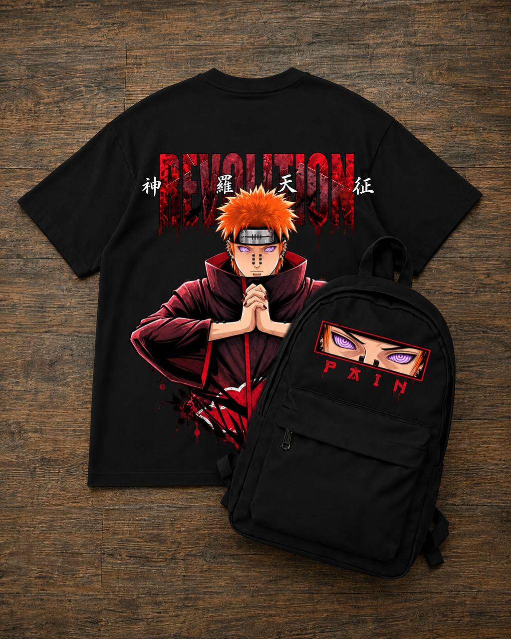 TSHIRT & BACKPACK PAIN PREMIUM QUALITY