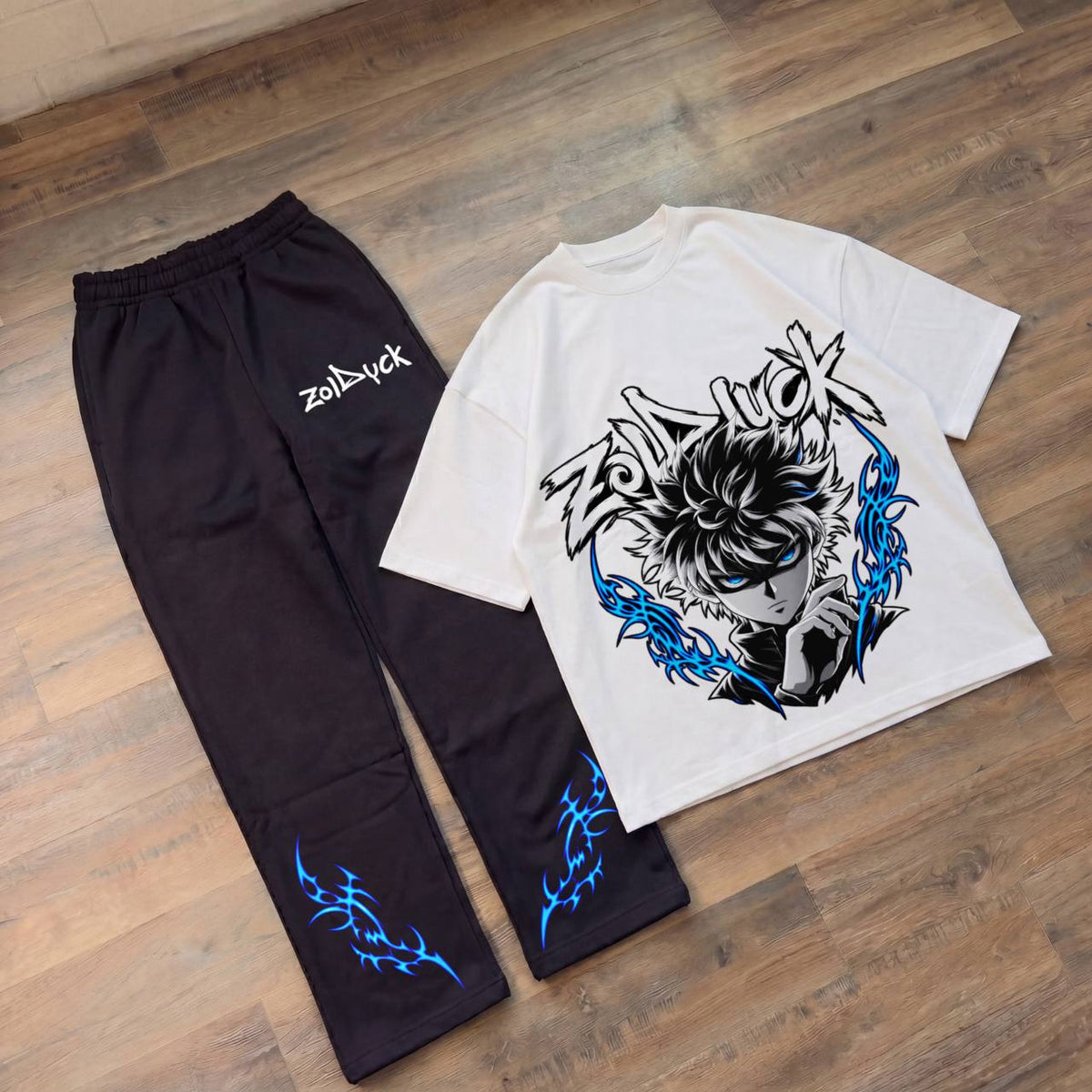 ENSEMBLE ZOLDYCK BLUE OVERSIZE