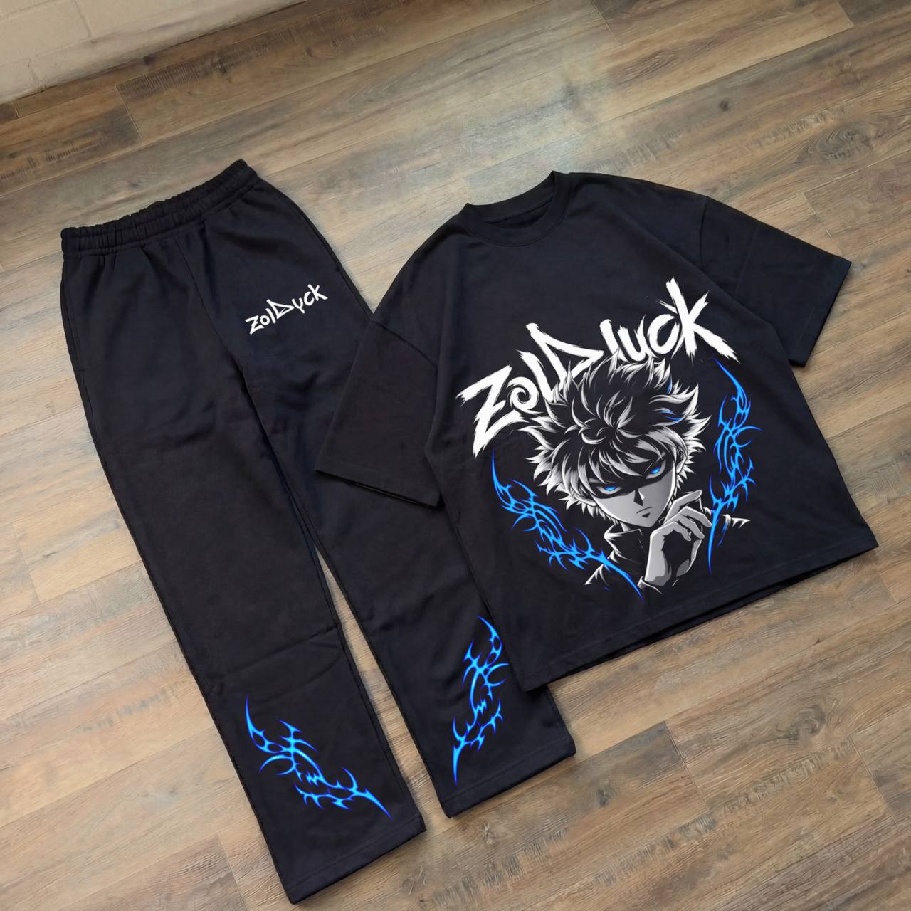 ENSEMBLE ZOLDYCK BLUE OVERSIZE