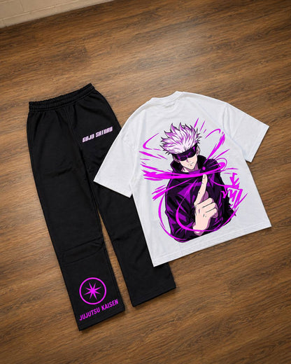 ENSEMBLE GOJO VIOLET OVERSIZE PREMIUM QUALITY
