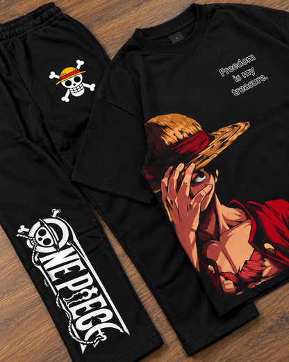 ENSEMBLE OVERSIZE ONE PIECE  T-Shirt  + JOGGER