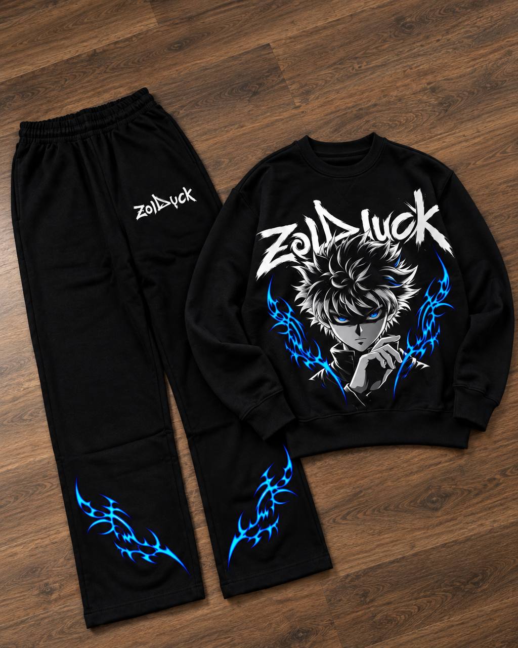 ENSEMBLER SWEATSHIRT KILLUA ZOLDICK BLUE
