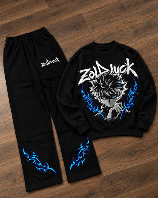 ENSEMBLER SWEATSHIRT KILLUA ZOLDICK BLUE