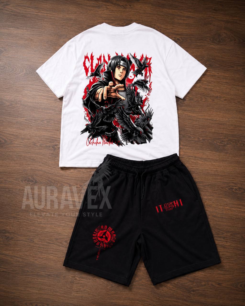 ENSEMBLE OVERSIZE - ITACHI RED