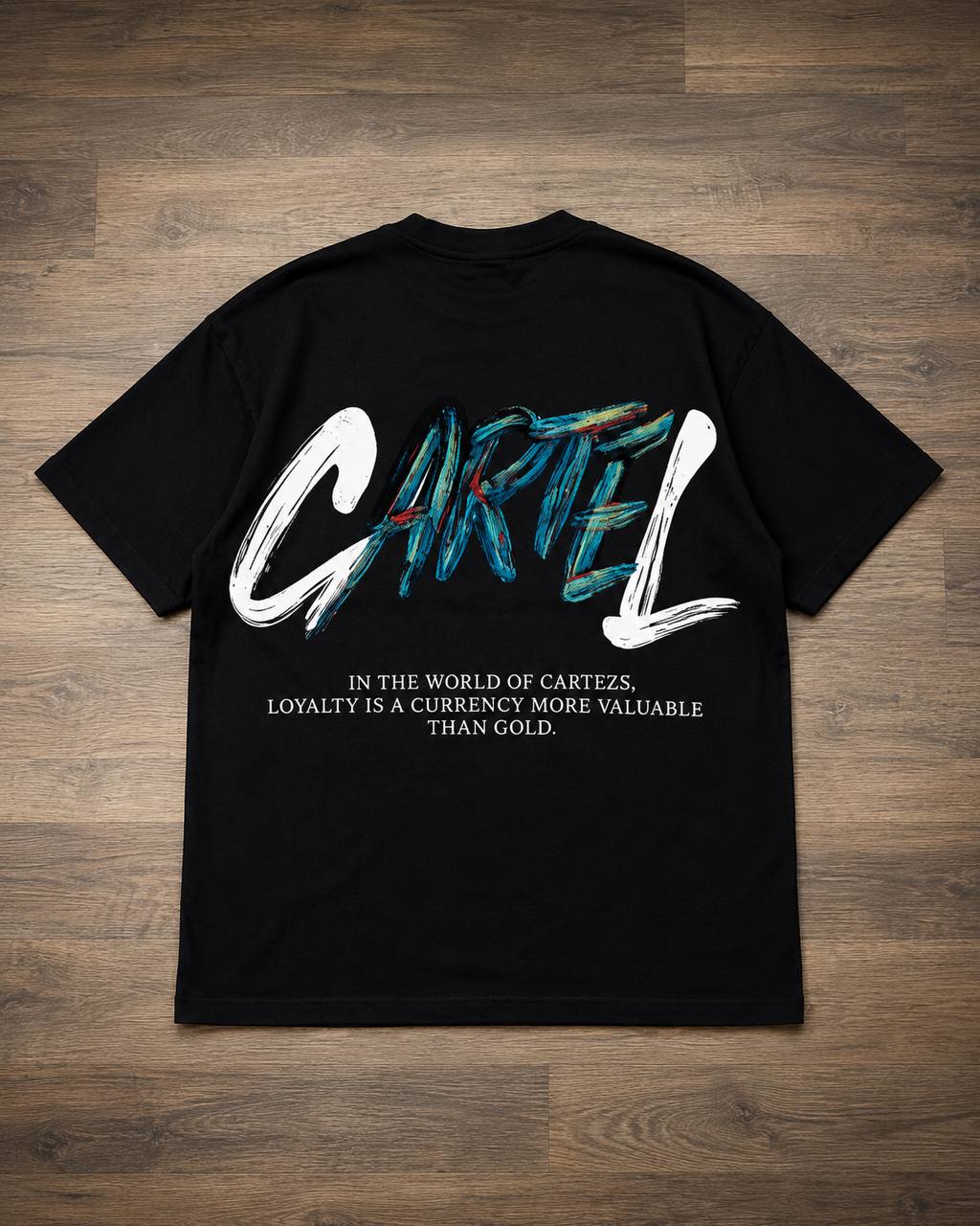 T-SHIRT OVERSIZE - CARTEL