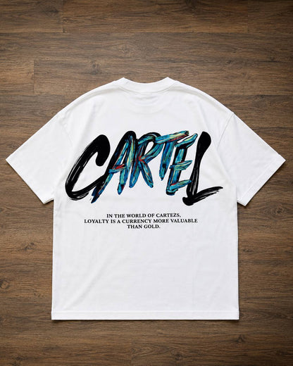 T-SHIRT OVERSIZE - CARTEL