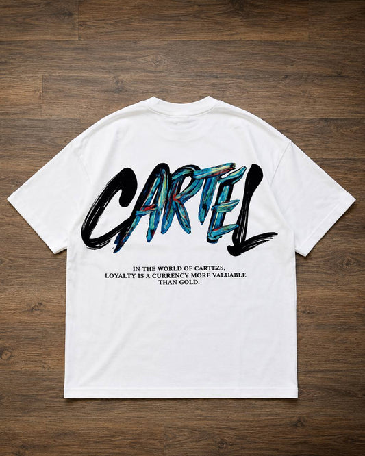 T-SHIRT OVERSIZE - CARTEL