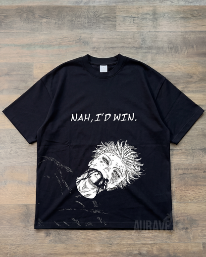 GOJO “NAH, I’D WIN.” OVERSIZED T-SHIRT
