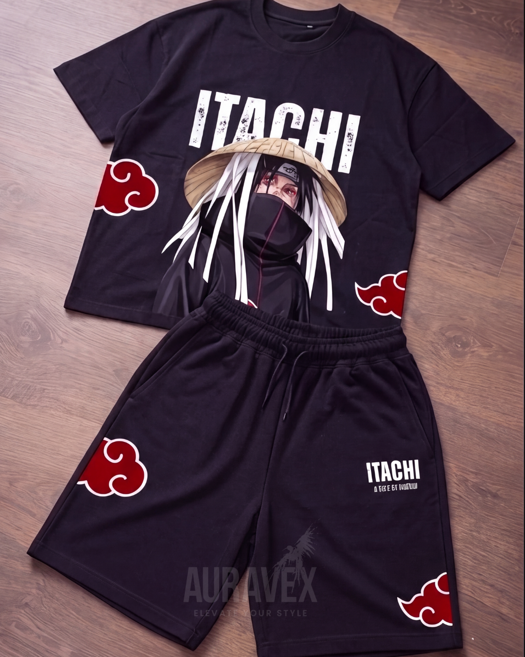 uchiha itachi akatsuki - over size ensemble