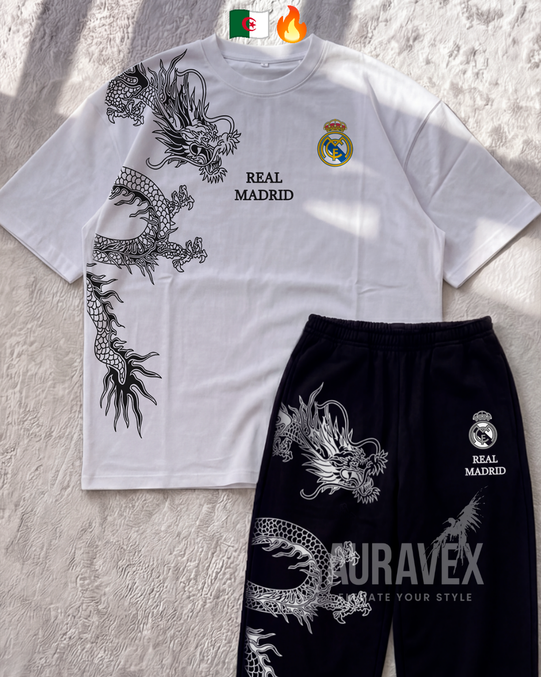 Real Madrid Dragon Oversized Outfit