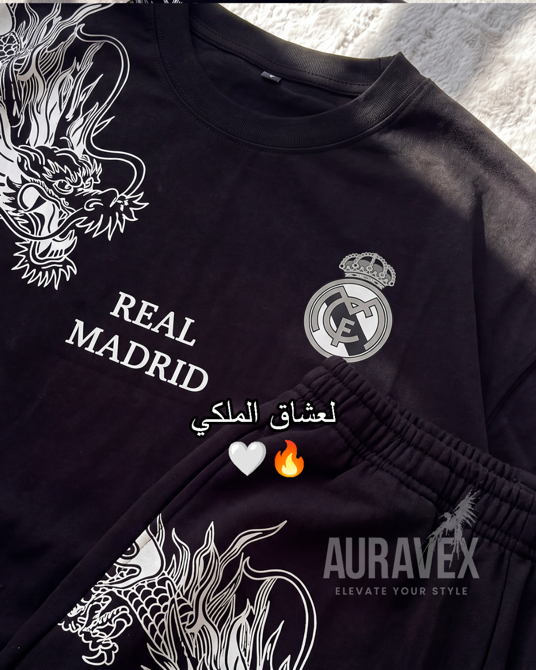 Real Madrid Dragon Oversized Outfit