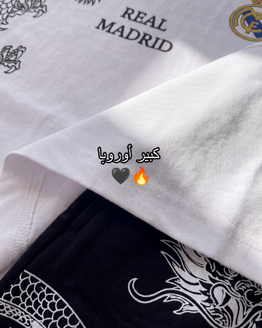 Real Madrid Dragon Oversized Outfit