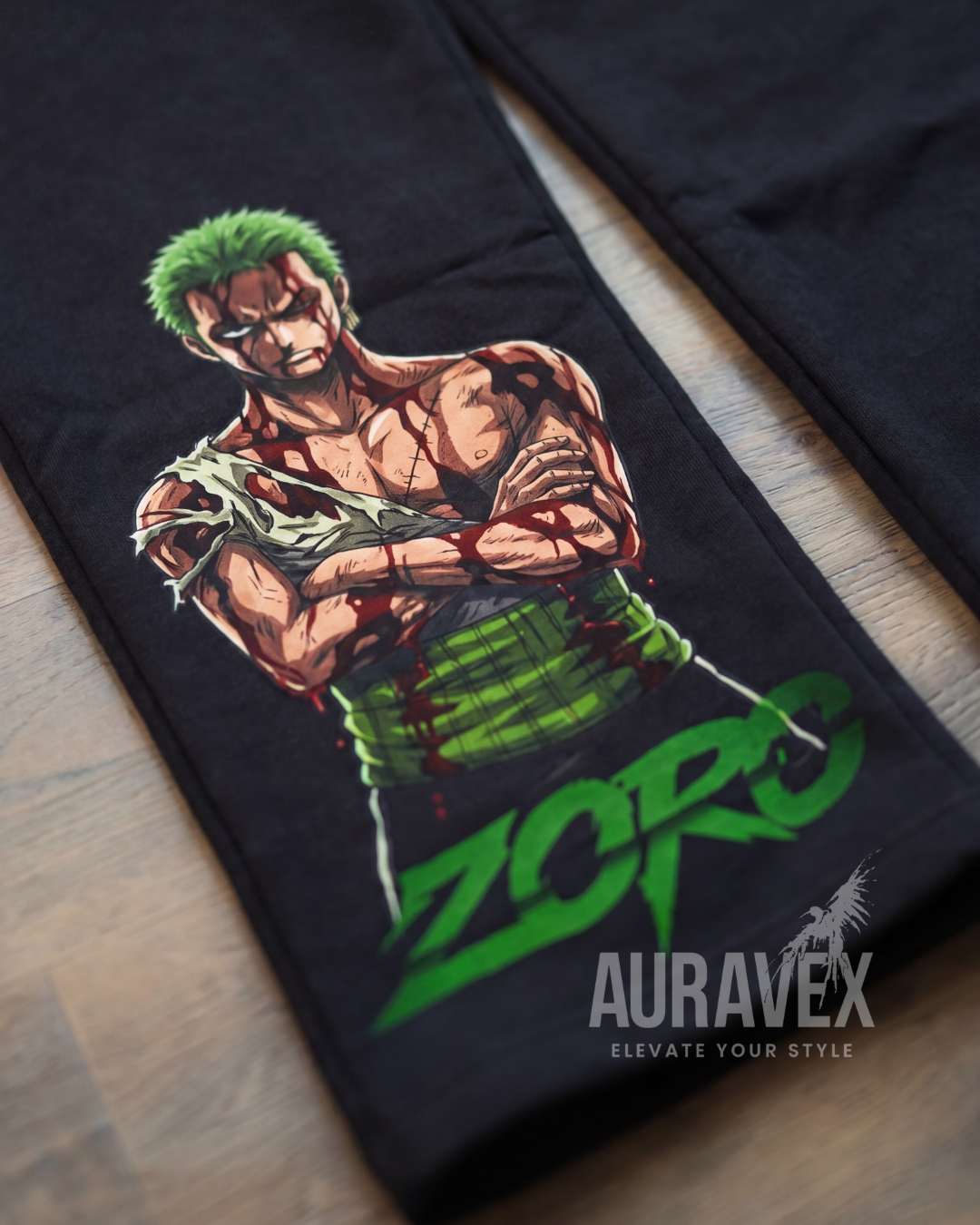 ZORO GREEN SWORDSMAN – OVERSIZED SET (T-SHIRT + JOGGER)