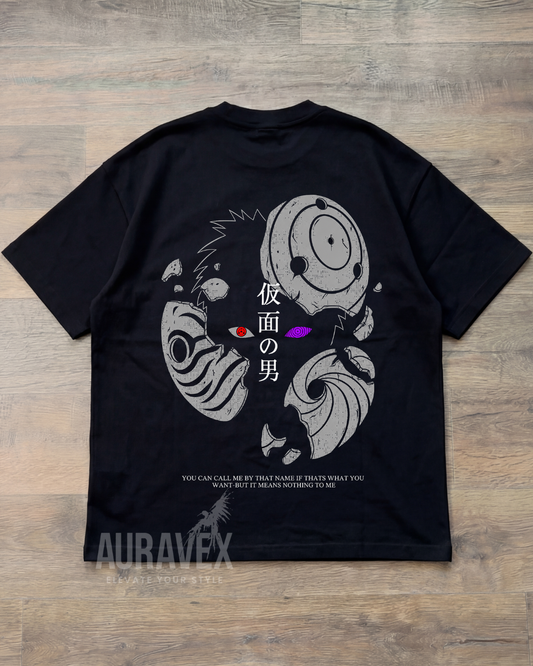 T-SHIRT OBBITO MASK OVERSIZE