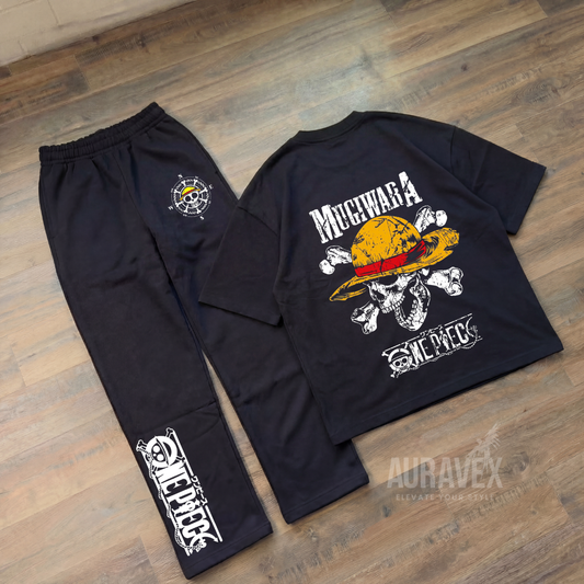 ONE PIECE “MUGIWARA” – OVERSIZED SET (T-SHIRT + JOGGER)
