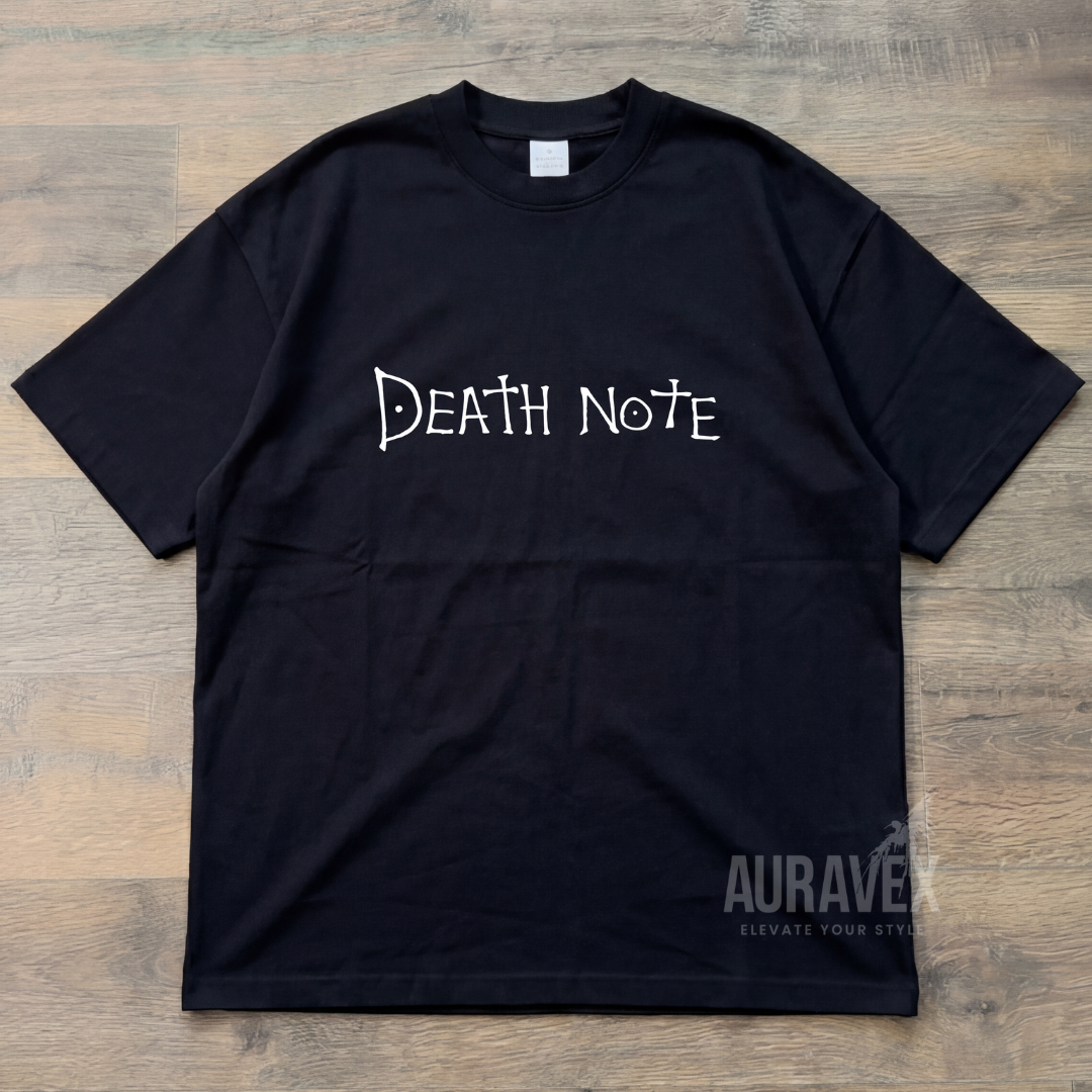 Death Note Oversize T-Shirt – L Lawliet Edition