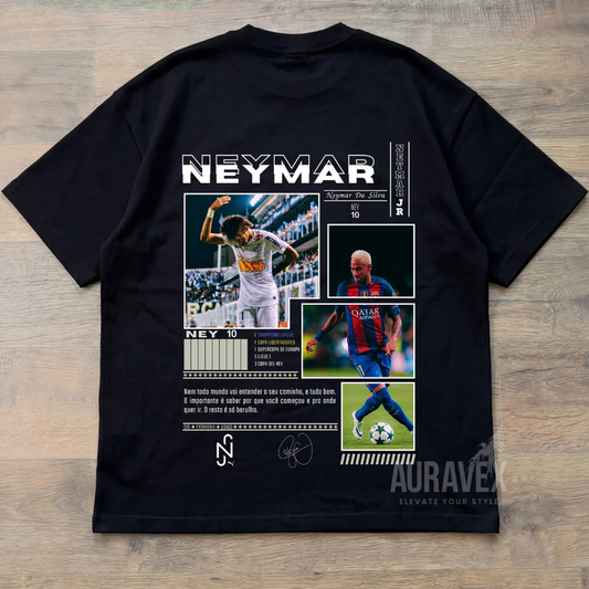 ⚽ NEYMAR 10 Oversize T-Shirt – Elite Edition
