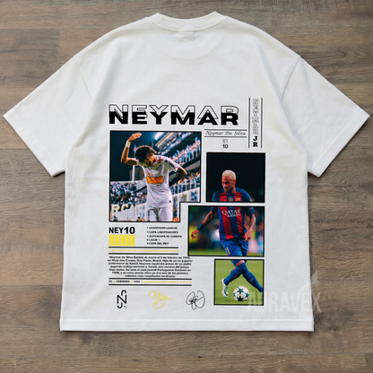 ⚽ NEYMAR 10 Oversize T-Shirt – Elite Edition