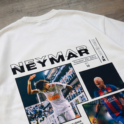 ⚽ NEYMAR 10 Oversize T-Shirt – Elite Edition