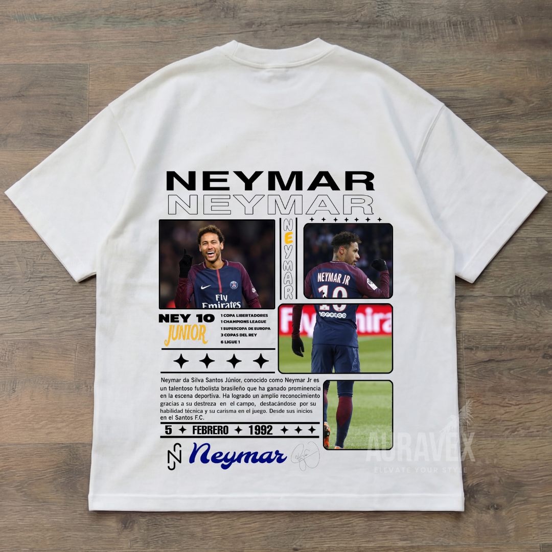 ⚽ NEYMAR JR Oversize T-Shirt – PSG Edition