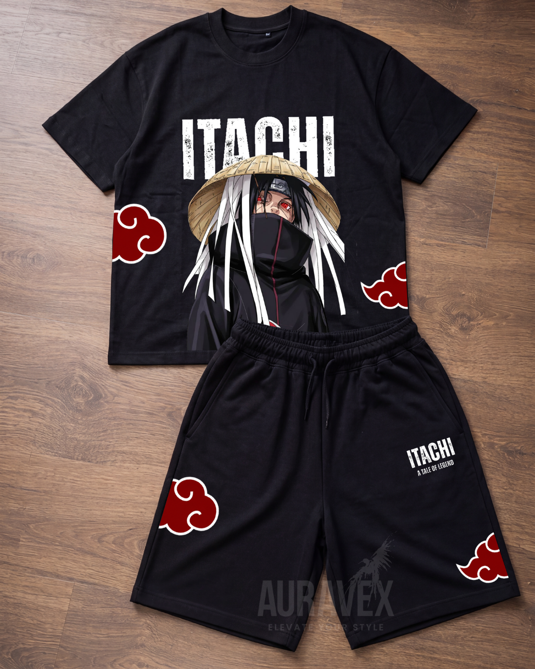 uchiha itachi akatsuki - over size ensemble