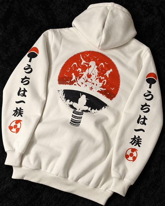 ITACHI FACE OVERSIZE HOODIE