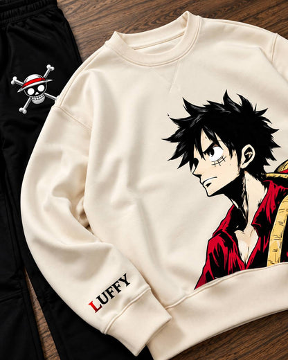 ENSEMBLE LUFFY SWEATSHIRT + JOGGER OVERSIZE
