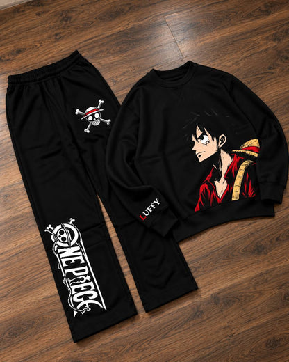 ENSEMBLE LUFFY SWEATSHIRT + JOGGER OVERSIZE