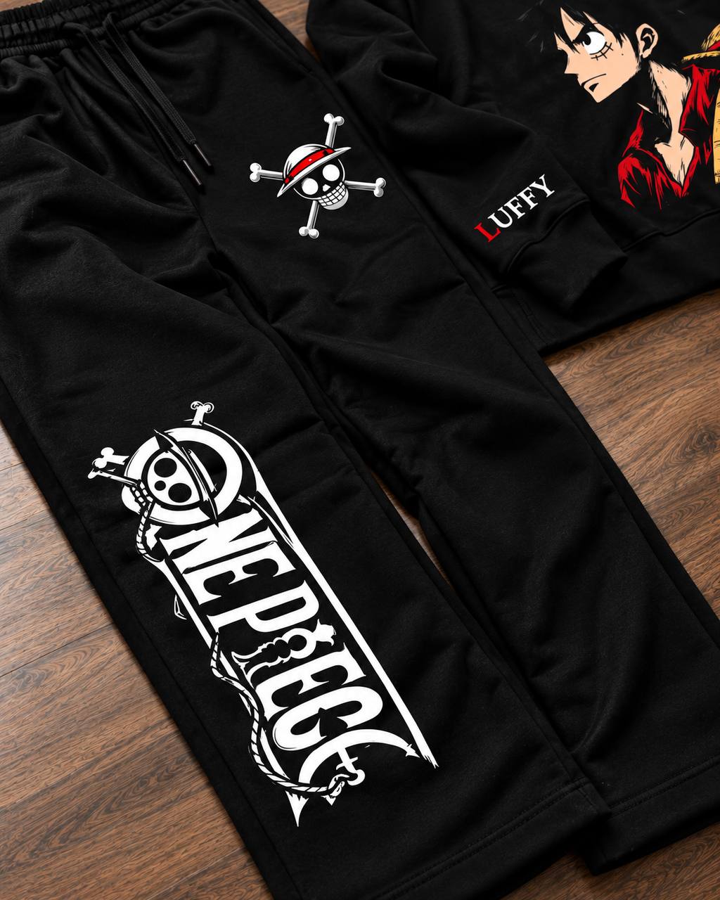 ENSEMBLE LUFFY SWEATSHIRT + JOGGER OVERSIZE