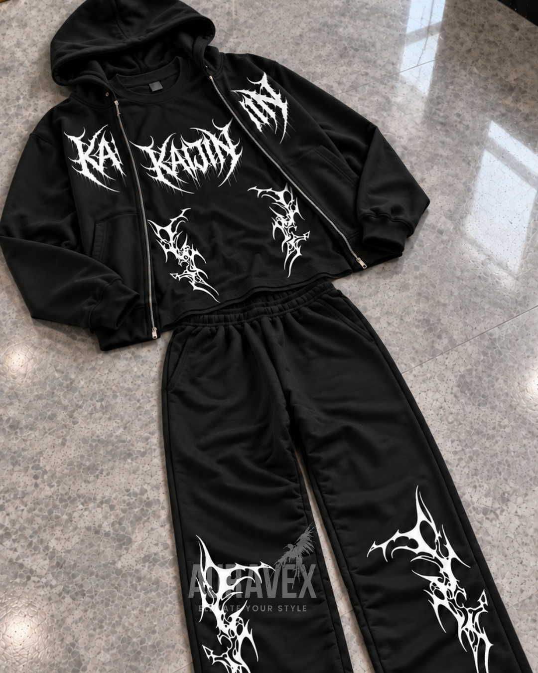 ENSEMBLE 3 PIÈCES KAIJIN OVERSIZE