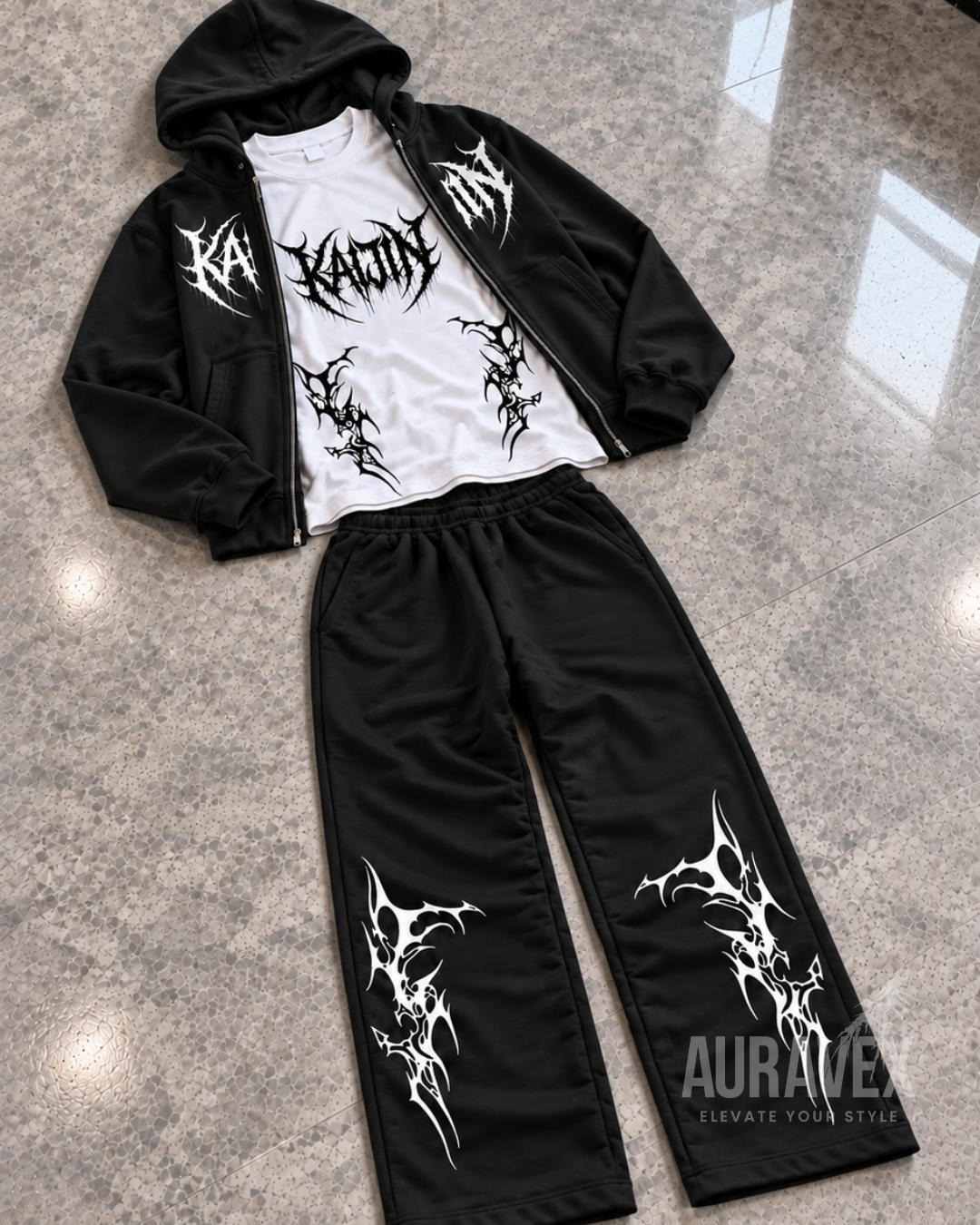 ENSEMBLE 3 PIÈCES KAIJIN OVERSIZE