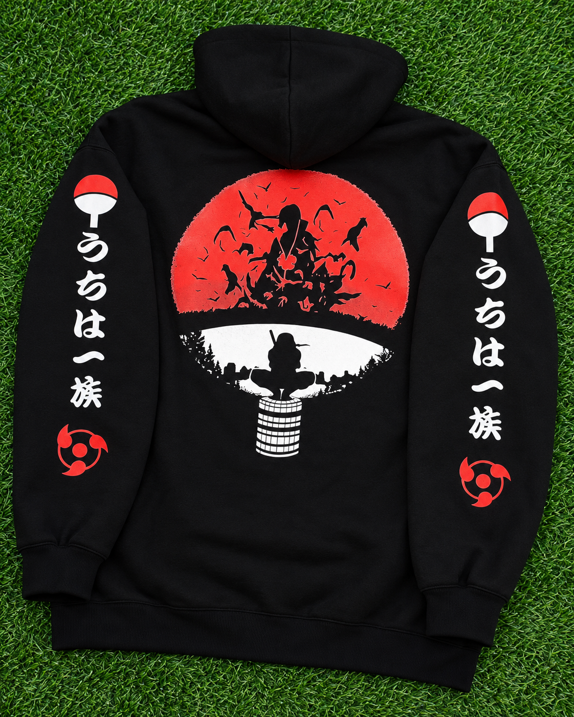 ITACHI FACE OVERSIZE HOODIE